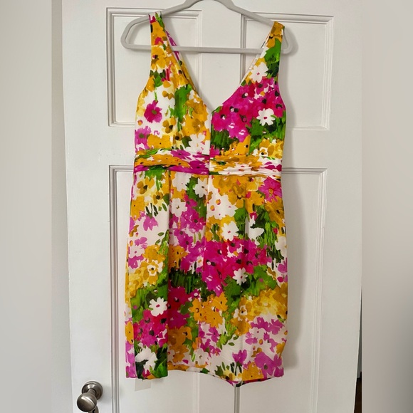 Theia silk dress - Picture 4 of 6